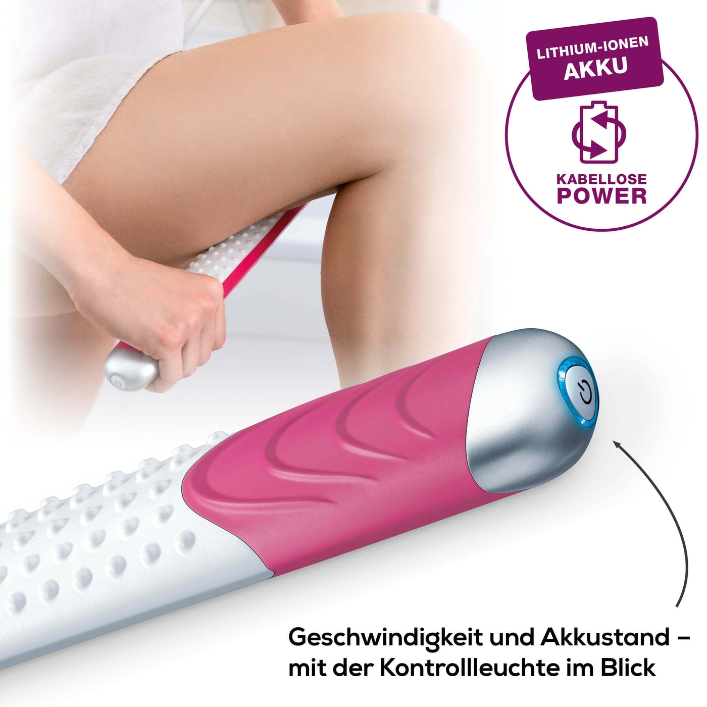 Beurer cellulite releaZer® compact-Kompaktes Cellulite Massage Gerät reduziert Cellulite wissenschaftlich belegt