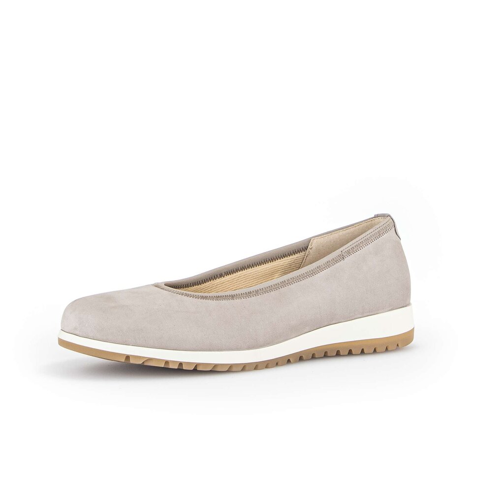Gabor comfort Sportliche Ballerina grau