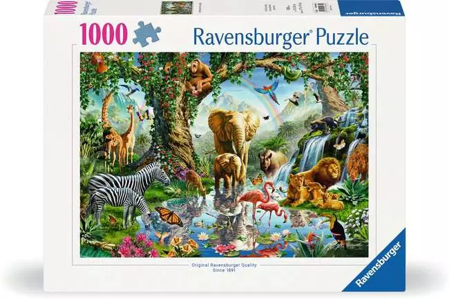 Puzzle 1000 Teile - Abenteuer im Dschungel