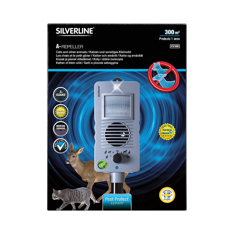 Silverline Katt- og viltavskrekker KV300 Silverline