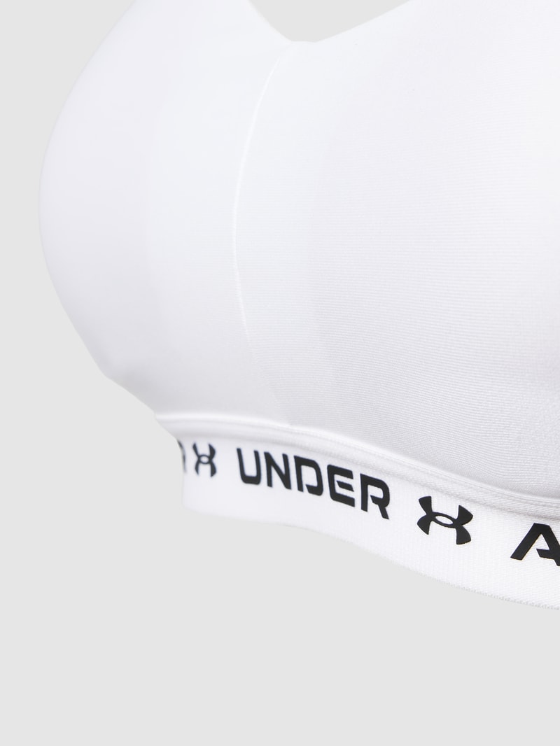 Bralette mit Label-Details in weiß