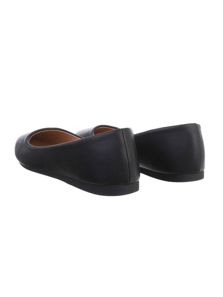 Ital-Design Ballerina in Schwarz günstig kaufen