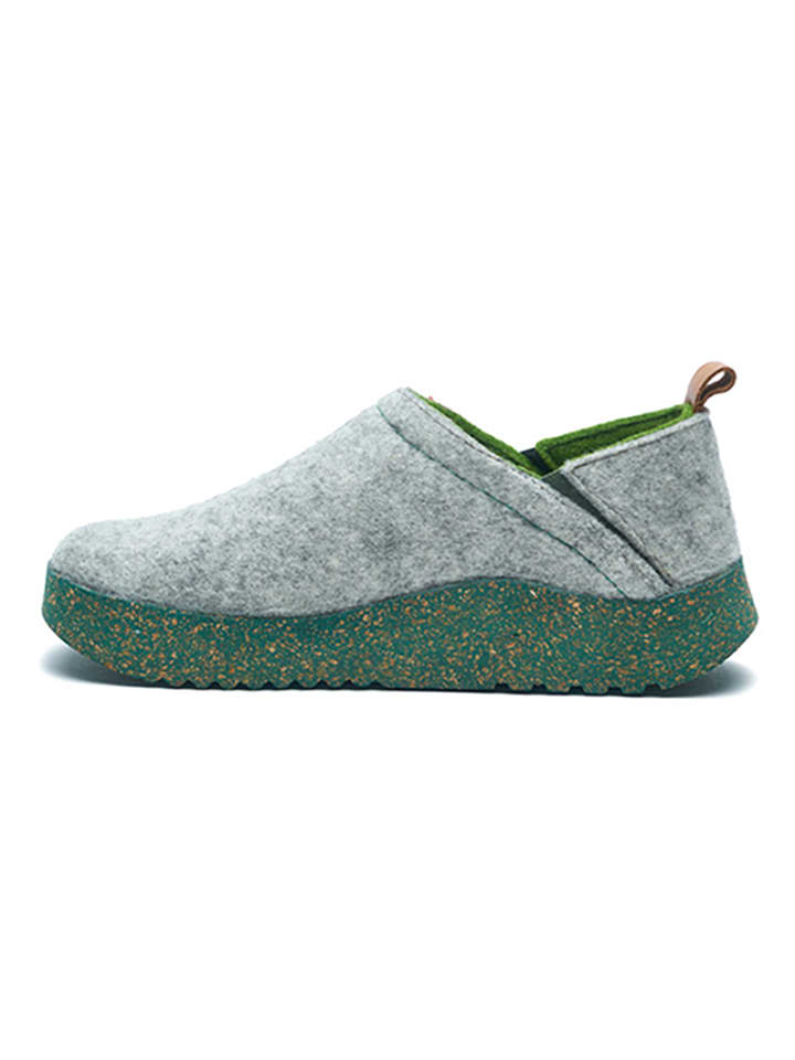 Comfortfusse Hausschuhe in Mint günstig kaufen