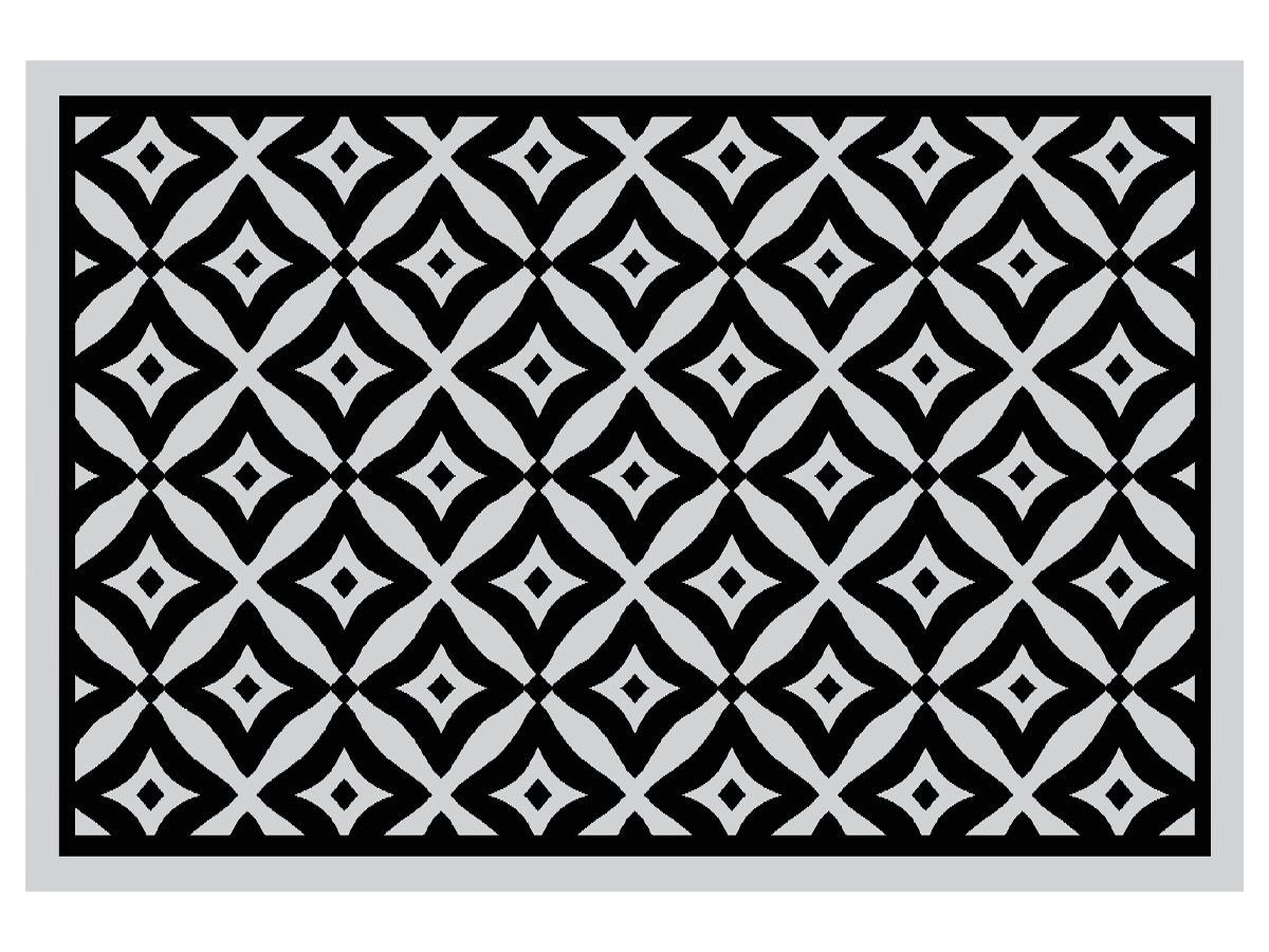 Obelink Patio Mat Cube 440 x 290 cm Zeltteppich