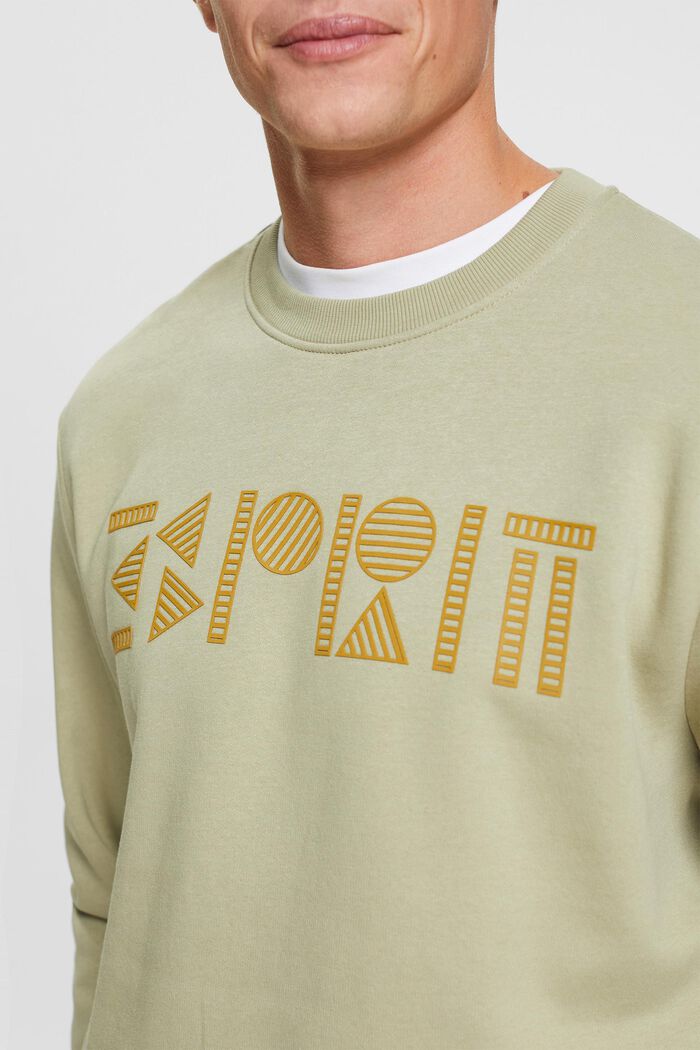 Rundhals-Sweatshirt mit Logoprint