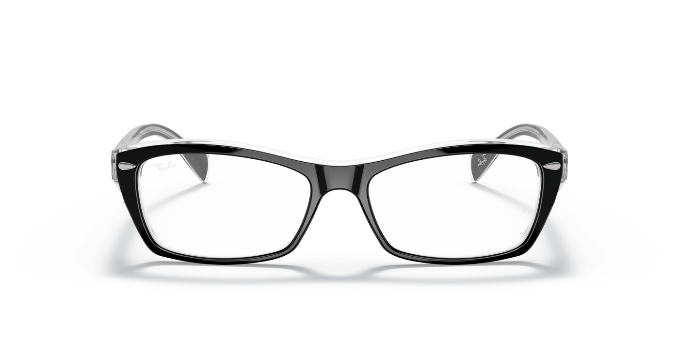 RB5255 OPTICS - Negru lucios pe transparent