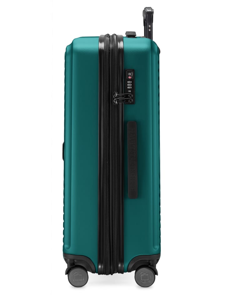 Hauptstadtkoffer Mitte - Mittelgroßer Hartschalenkoffer Koffer TSA, 68cm 88 L in Türkis günstig kaufen M