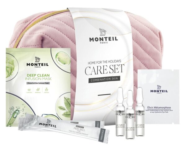 Monteil Paris Home for the Holydays Care Set Combintation Skin Gesichtspflegeset