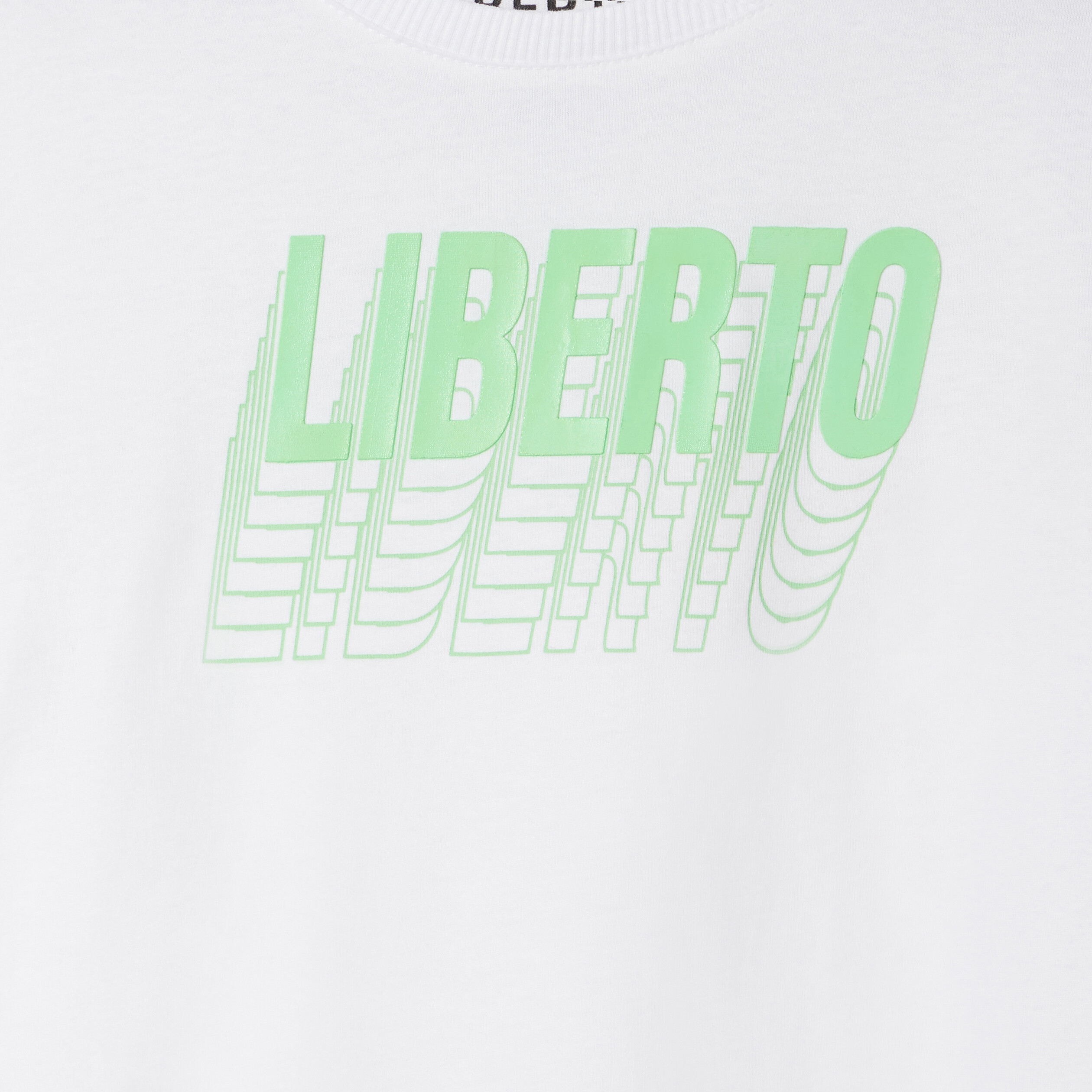 T-shirt Liberto blanc garçon | La Halle