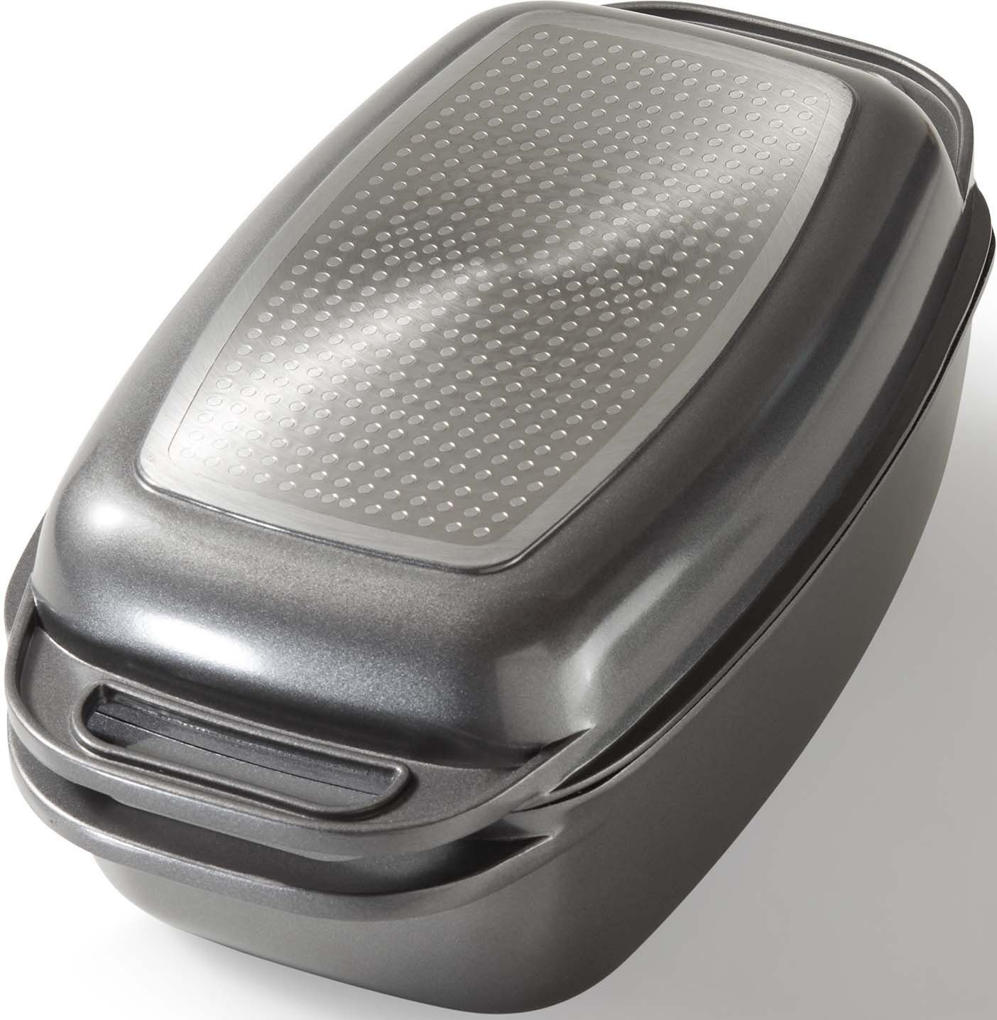 STONELINE Bräter, Aluminiumguss (1-tlg), mit Alugussdeckel, Induktion