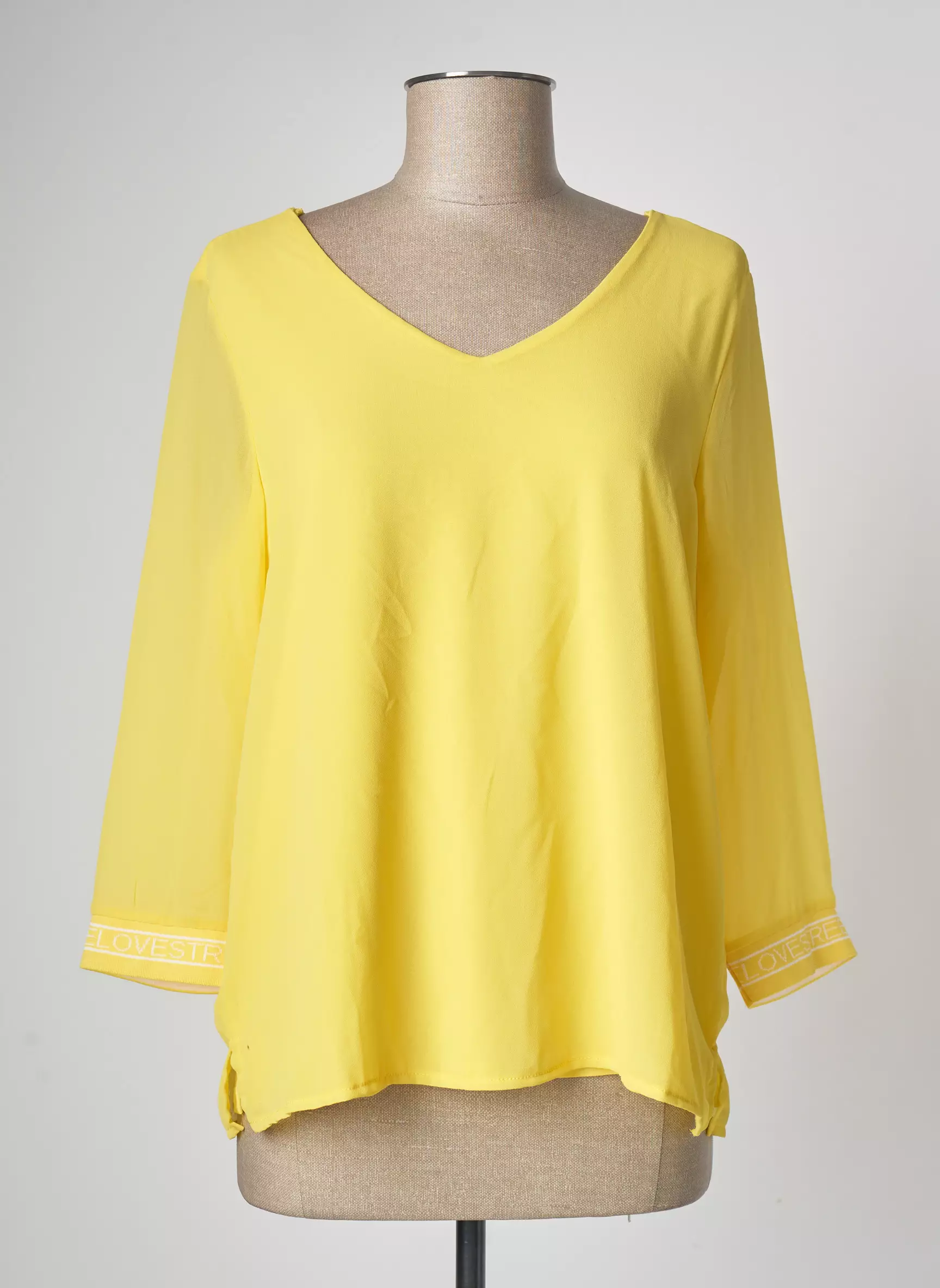 Street One Tshirts Femme couleur jaune