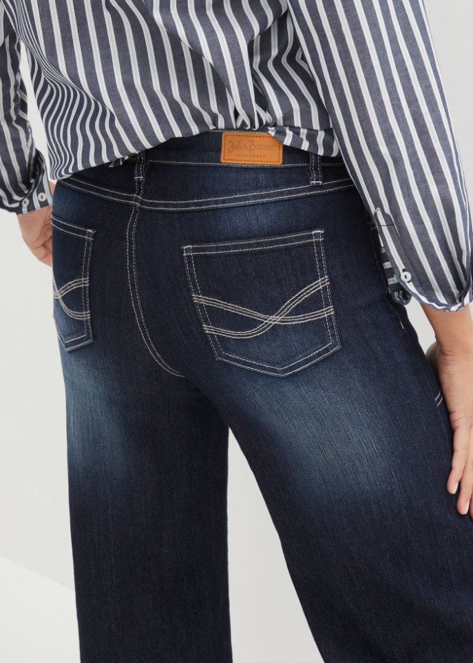 Marlene-Komfort-Stretch-Jeans , knöchelfrei