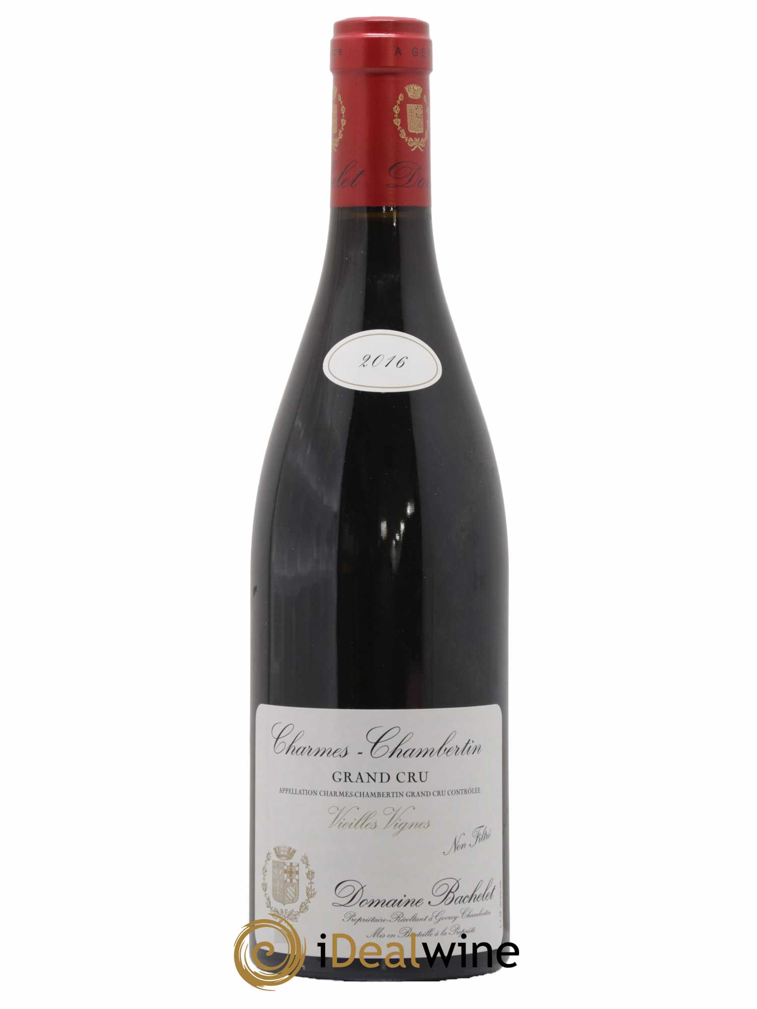Charmes-Chambertin Grand Cru Vieilles Vignes Denis Bachelet (Domaine)  2016 - Lot de 1 Bouteille