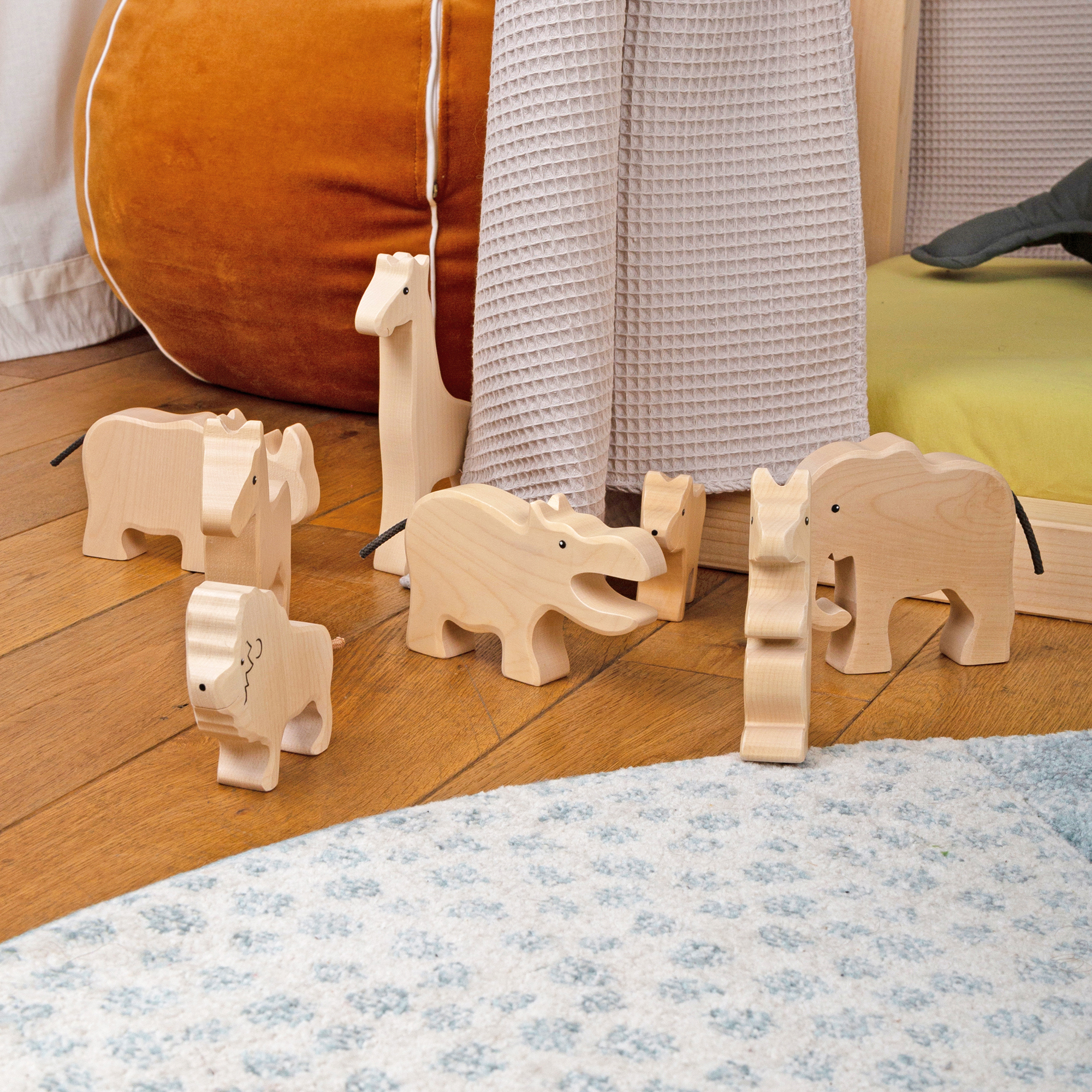 Holztiere-Set Safari