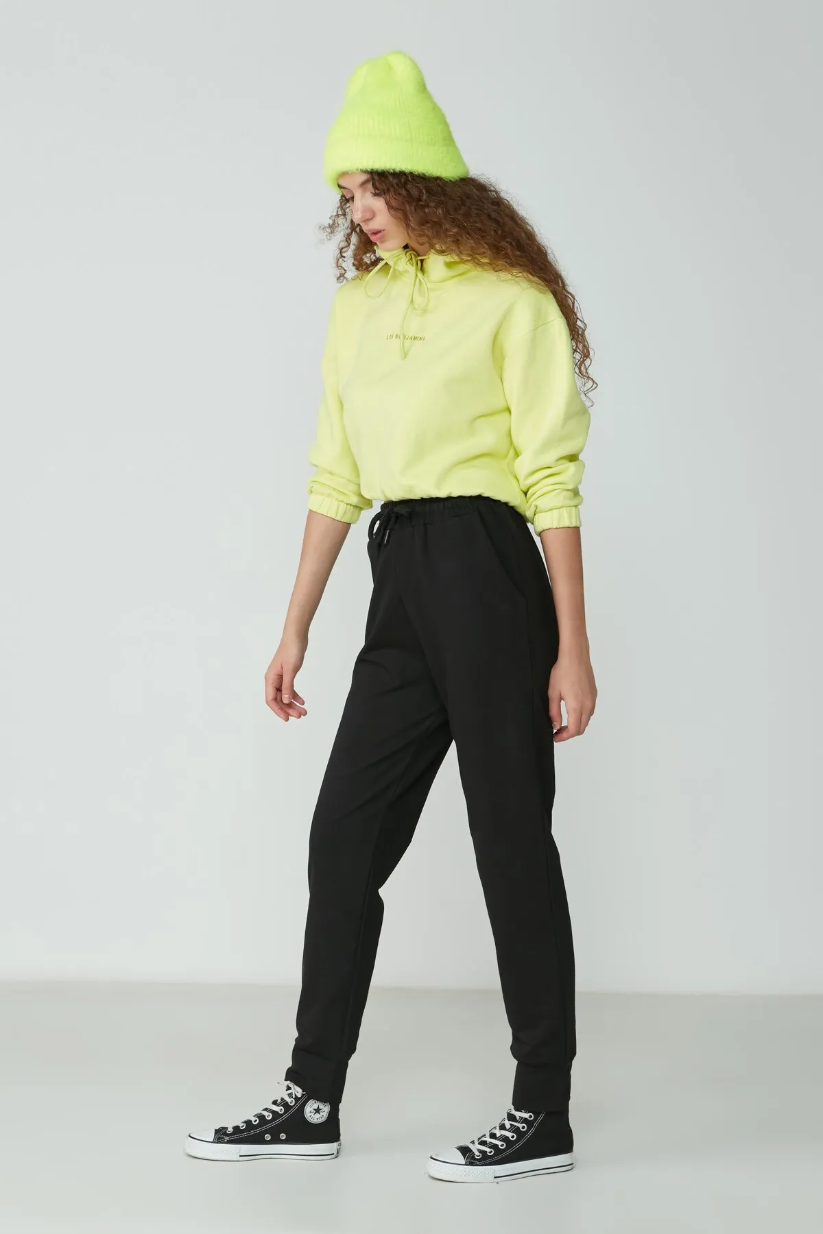 C&City  Jogger Cuff Sport-Jogginghose 735 Schwarz
