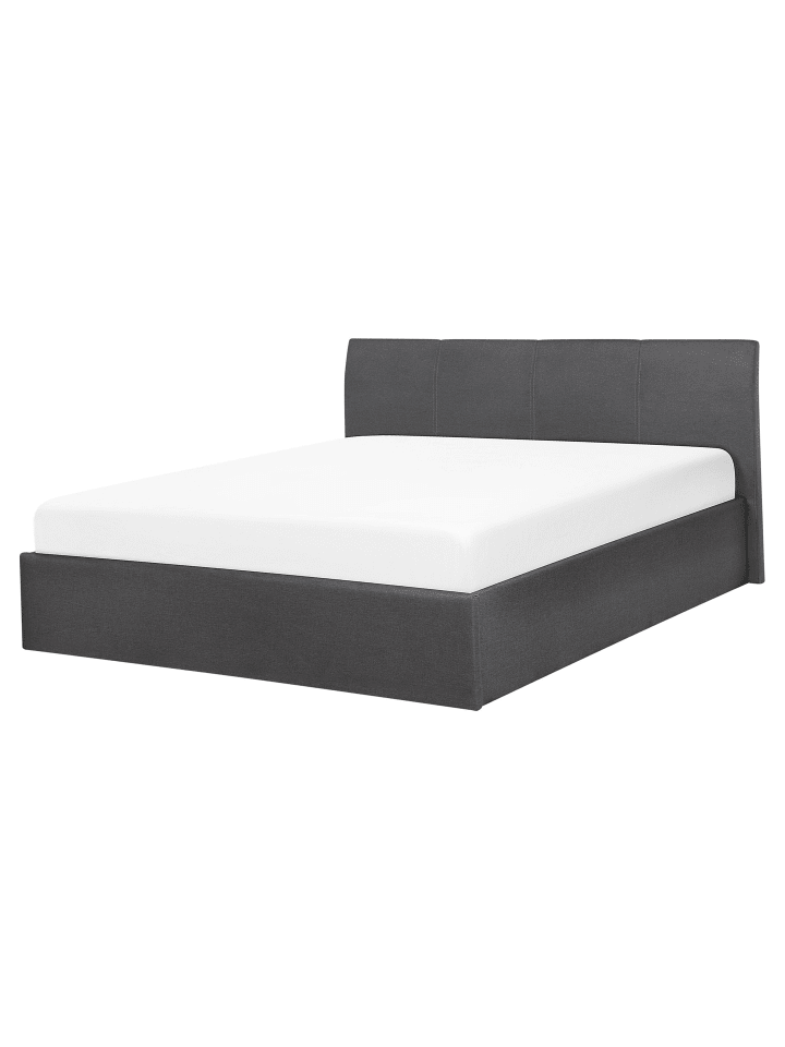 Beliani Doppelbett ORBEY in Grau - (W) 177 x (H) 88 x (L) 212 cm günstig kaufen onesize