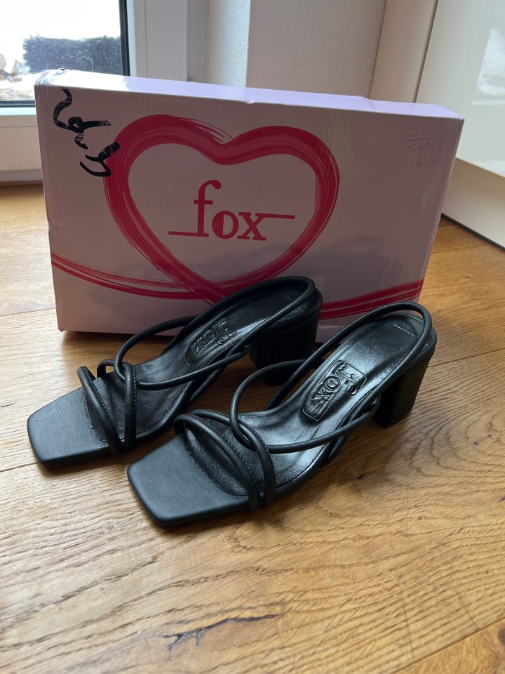 Fox Sandaletten in Schwarz günstig kaufen 36