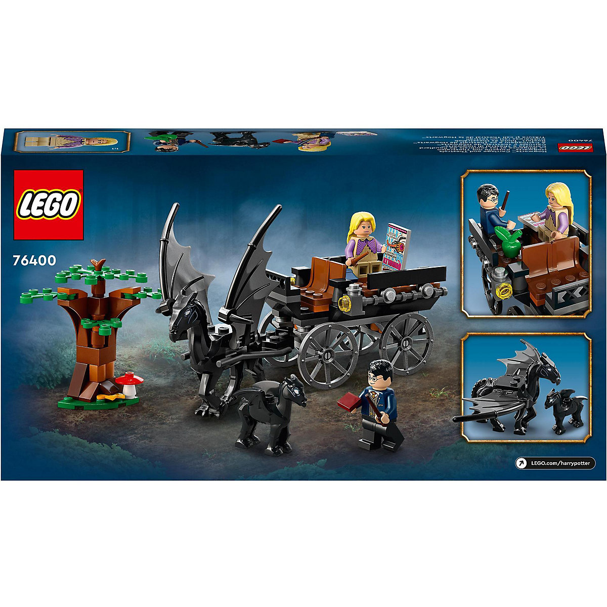 LEGO® Harry Potter 76400 Hogwarts™ Kutsche mit Thestralen