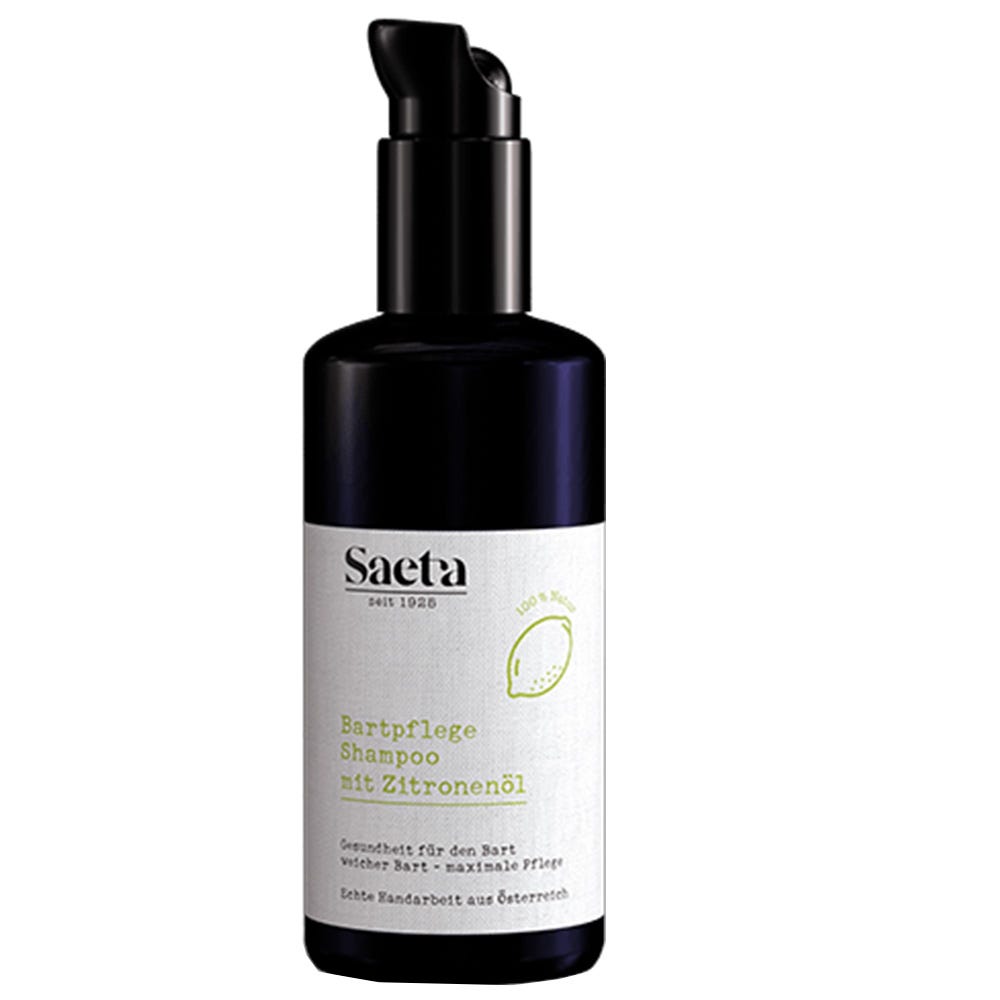 Saeta Bartshampoo mit Zitronenöl 200 ml