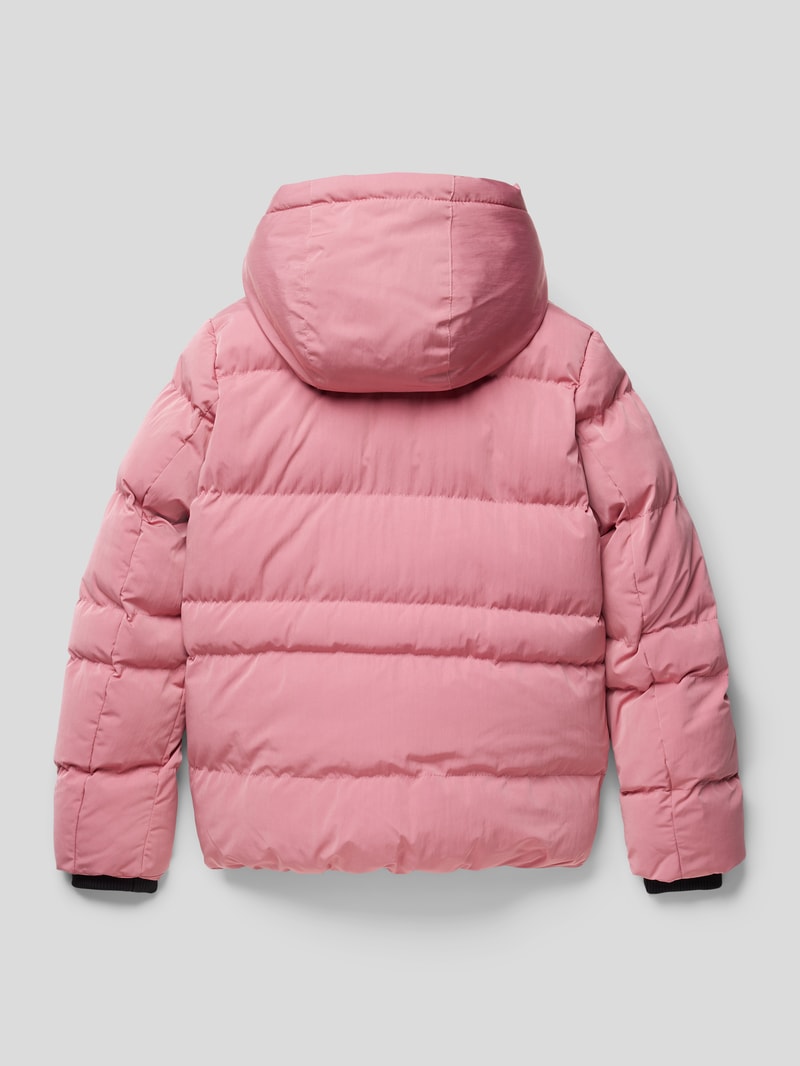 Steppjacke mit Kapuze Modell 'Manik' in rosa