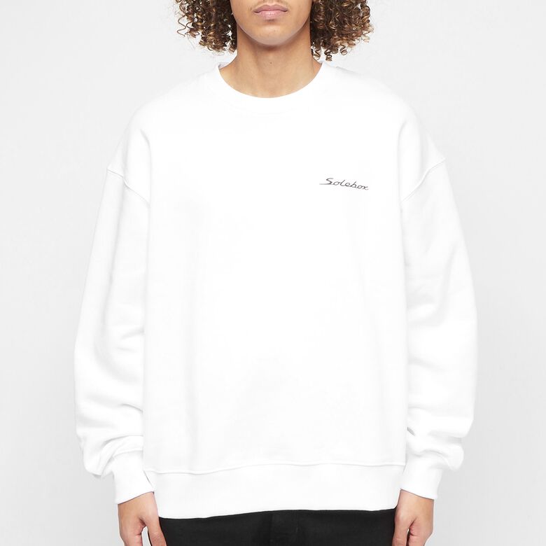 solebox Sweater Geschwindigkeitsbegrenzung (Autobahn Collection) white