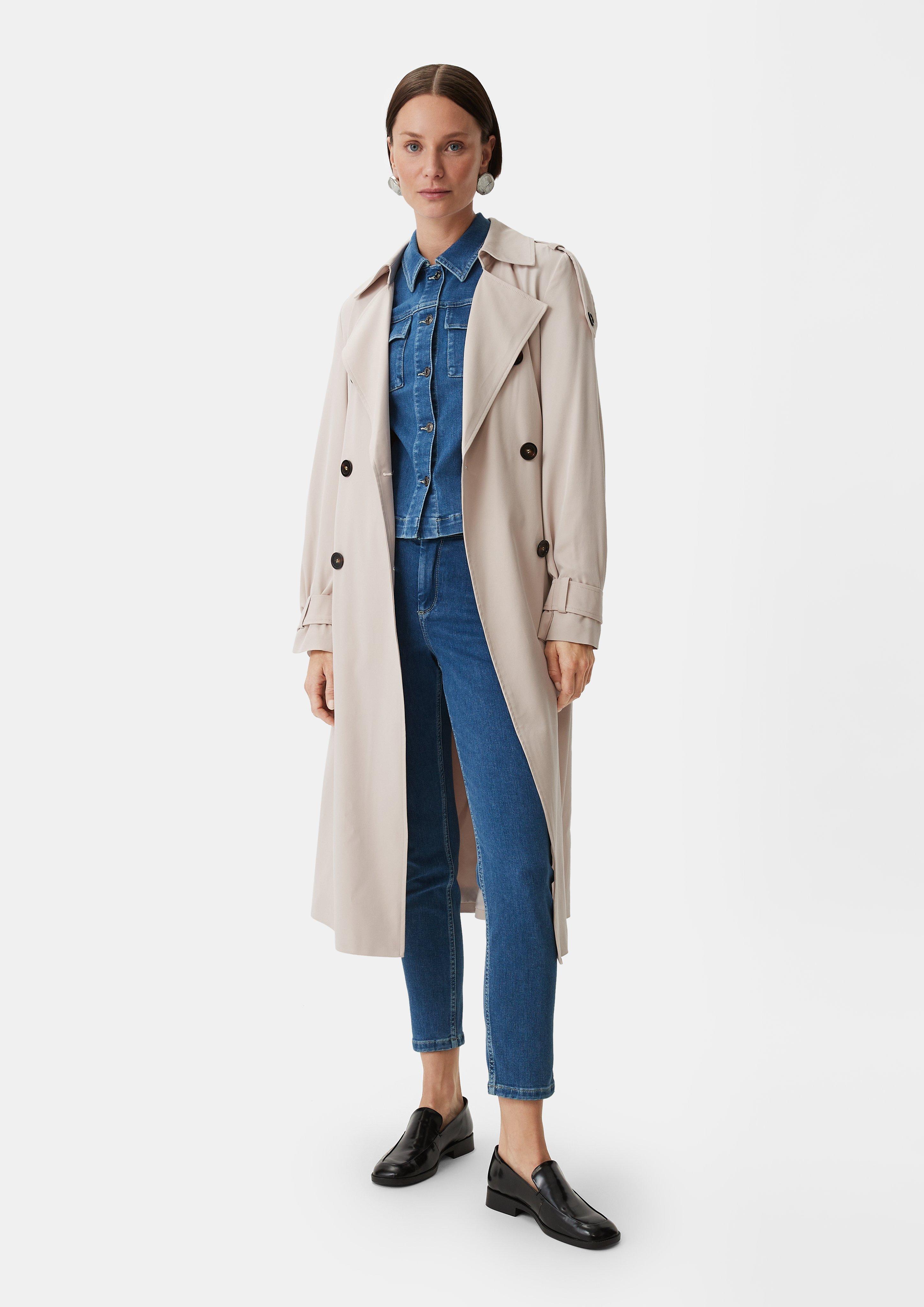 Slim fit: Ankle Jeans - blau