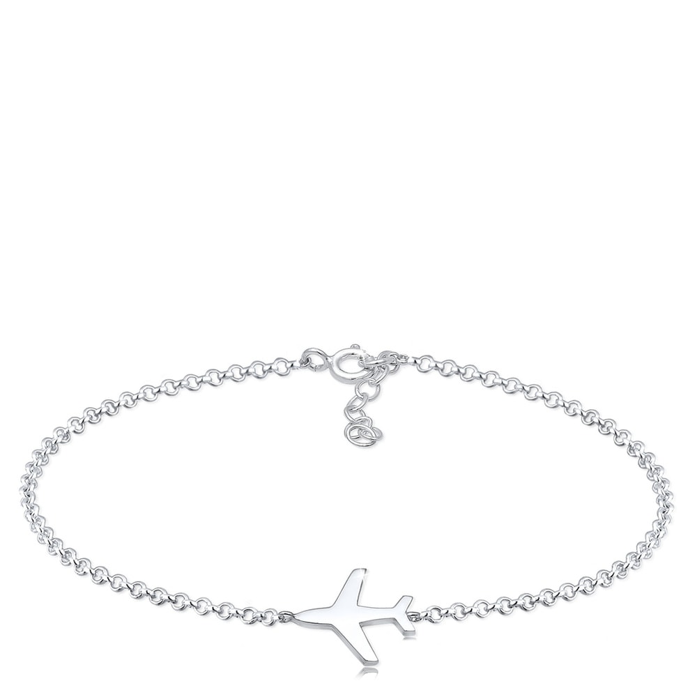 Elli Elli by Julie & Grace Bracelet Chaîne de Pois pour Femmes Voyageant en Avion de B Bracelet