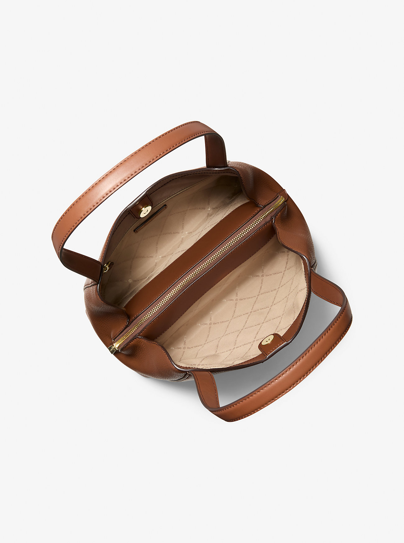 Rosemary Stor Skinnveske i Rust – Bagasje