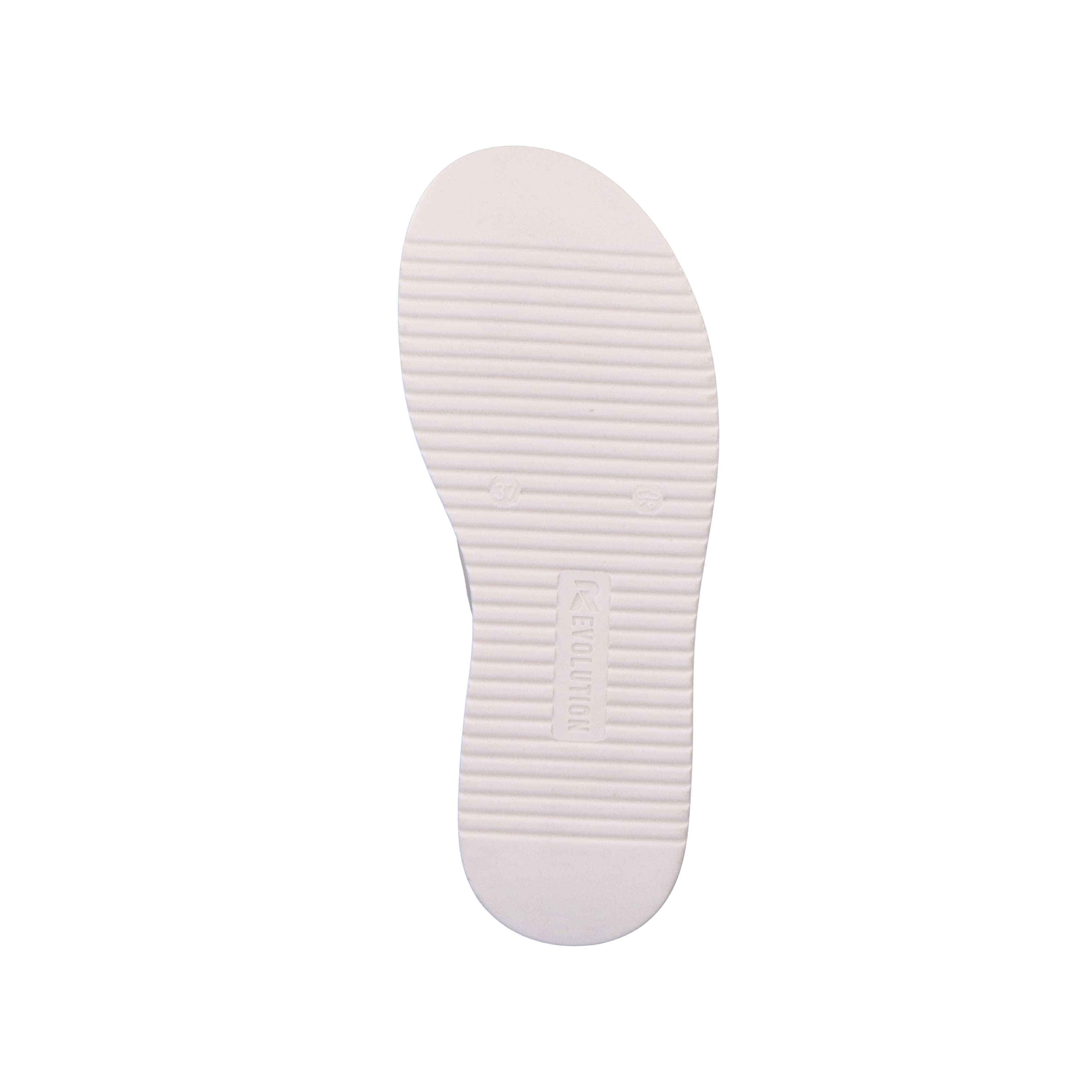 Rieker Damen Pantoletten creme beige