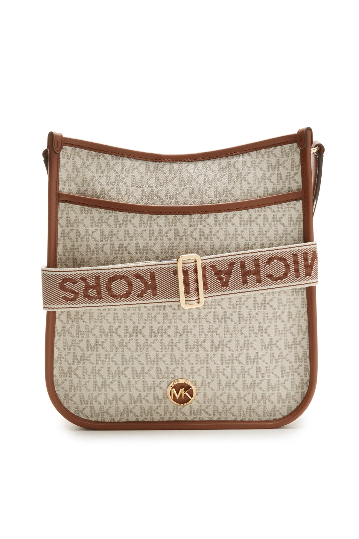 1'ASLAN  Michael Kors Luisa Damen Umhängetasche Weiß 30r4g99m3v-099