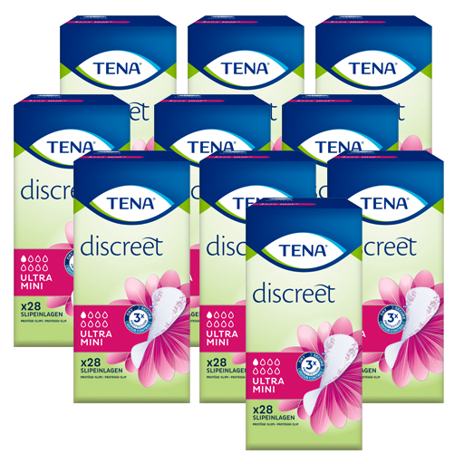 TENA DISCREET Inkontinenz Slipeinl.ultra mini  10X28 St