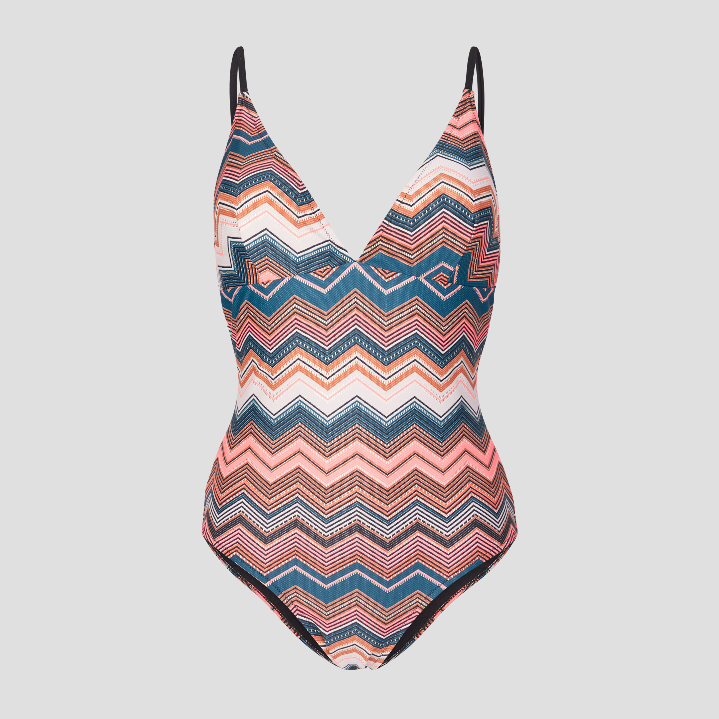Maillot de bain une pièce bleu pétrole femme | La Halle
