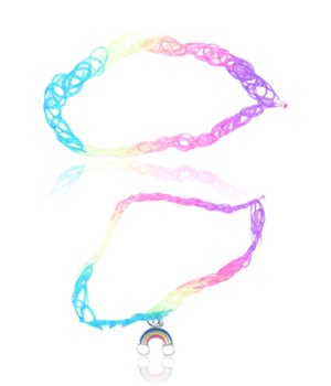 Solida Regenbogen Ø 6 cm Haargummi-1 Stk
