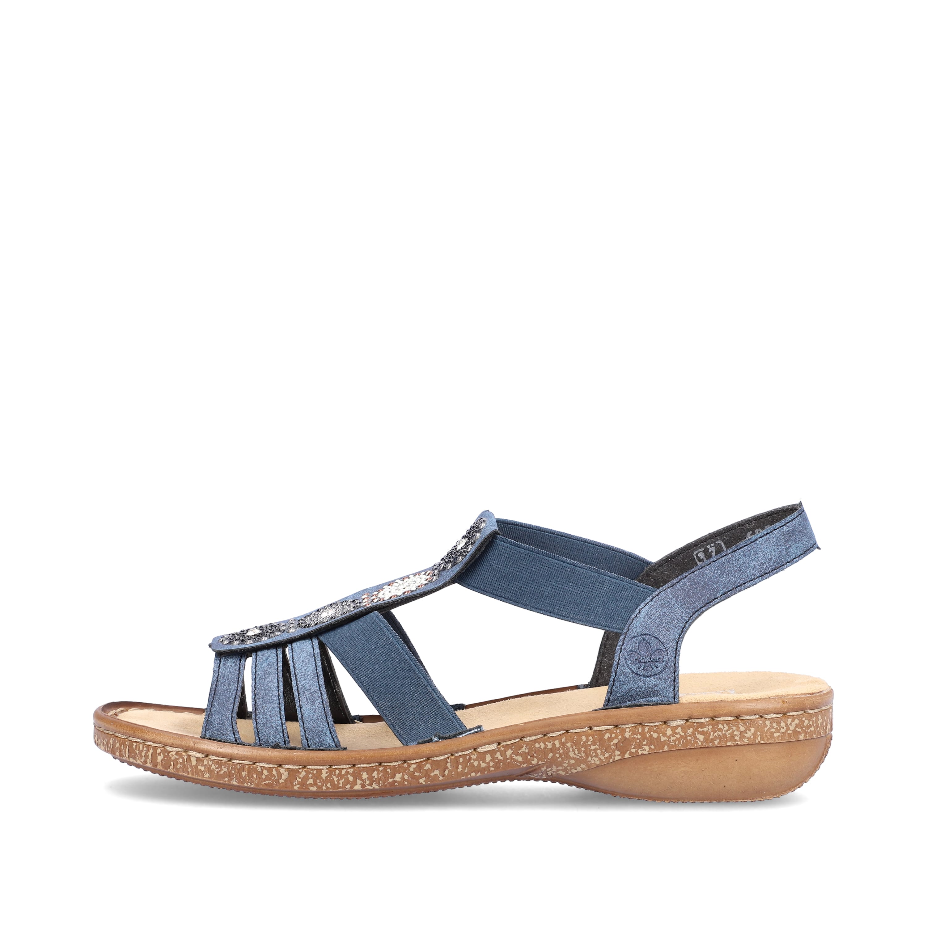Rieker Damen Riemchensandalen marineblau