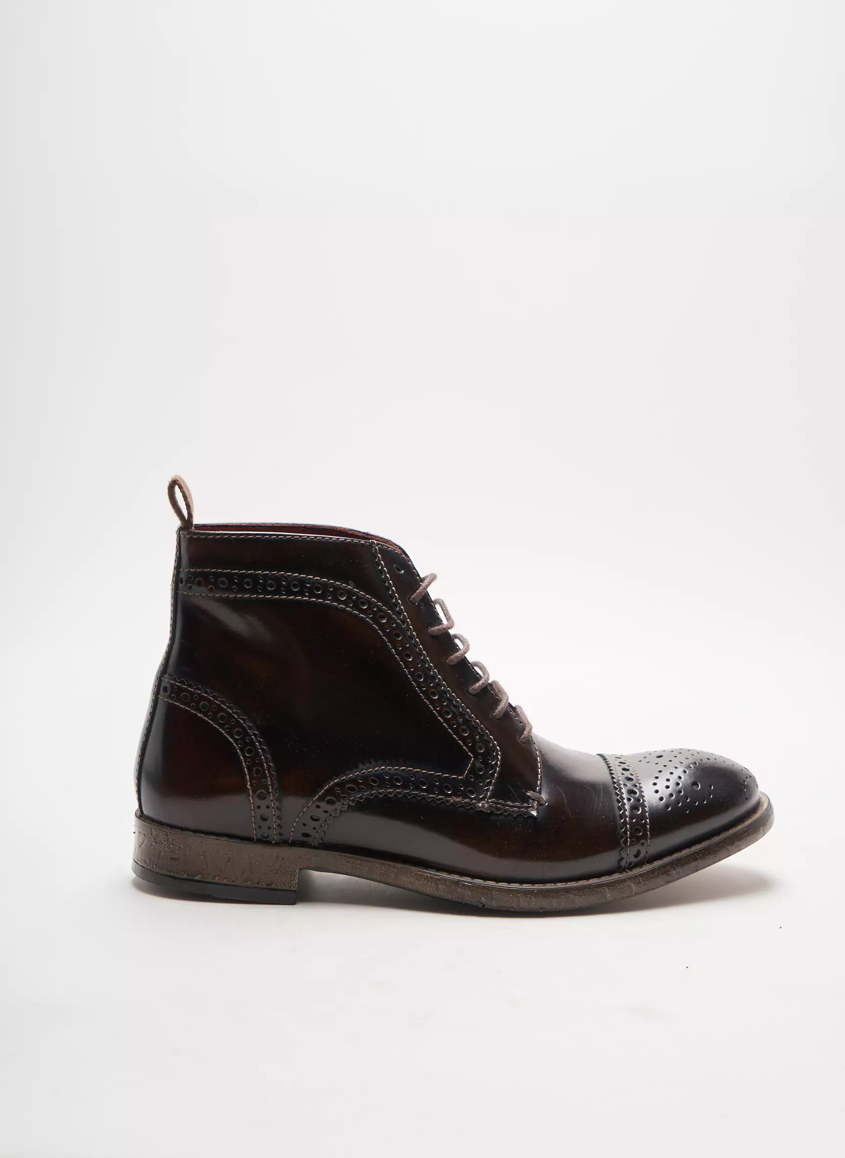 Base London Bottines Homme couleur marron