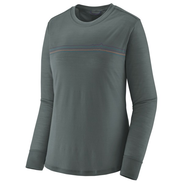 Patagonia - Women's L/S Cap Cool Merino Graphic Shirt - Merinoshirt