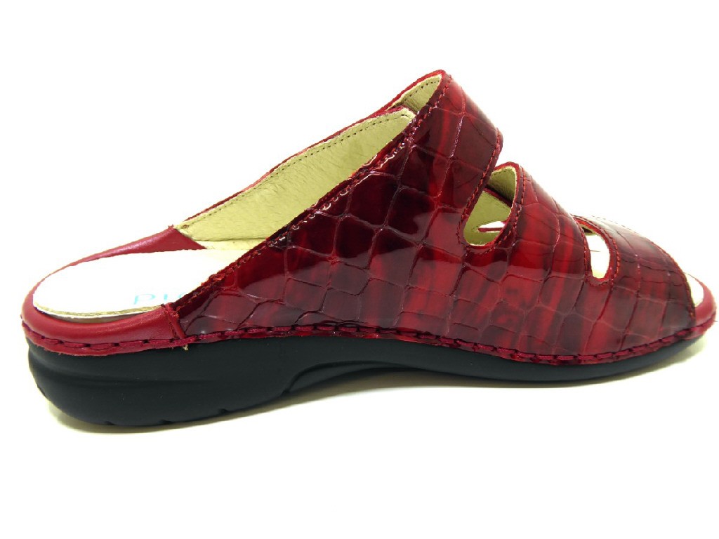 WALDLÄUFER Komfort Sandalen rot