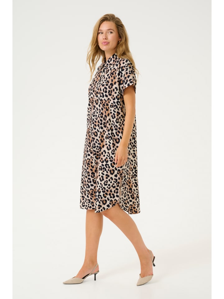 CULTURE Kleid CUmoana in Leopard günstig kaufen
