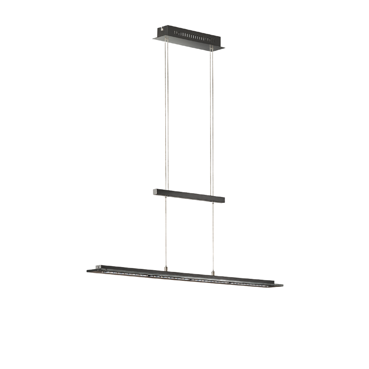 Fischer & Honsel LED Pendelleuchte Tenso TW 88 cm sandschwarz