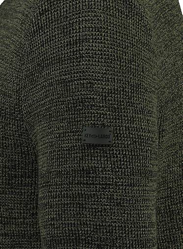 KEY LARGO Herren Strickpullover MST FOREST