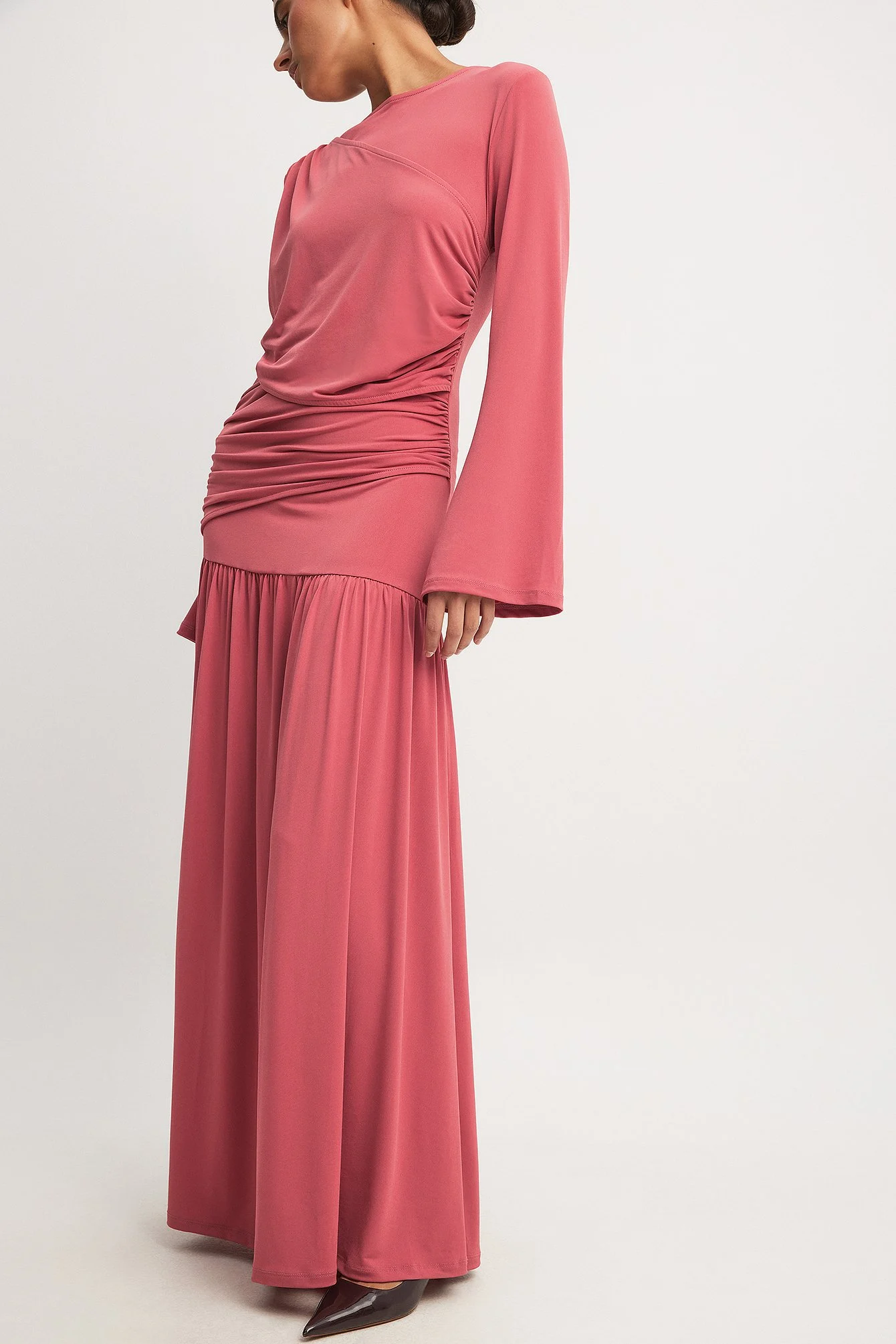 Geschichtetes Maxikleid