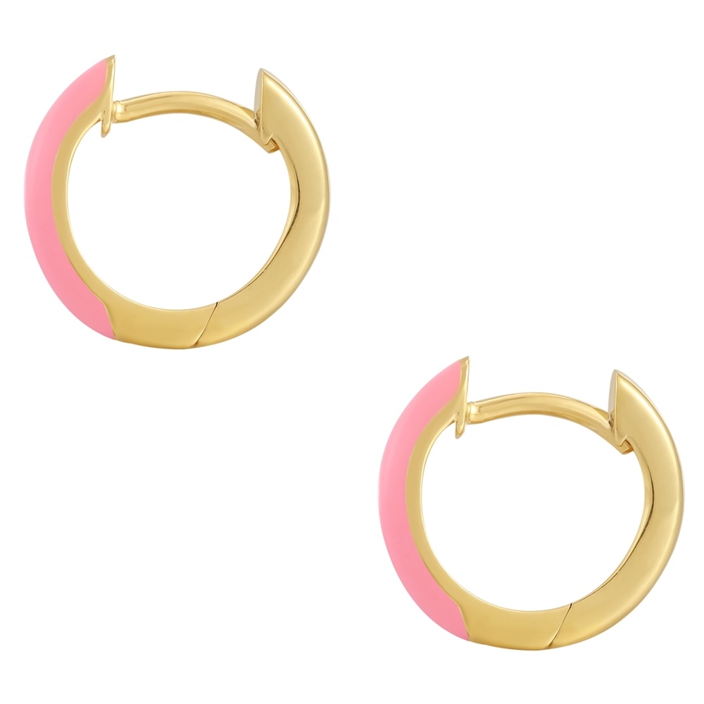 Glanzstücke München Boucles doreilles Argent sterling en Or jaune Boucles d'oreilles