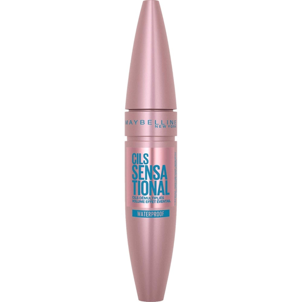 Maybelline New York Mascara Cils sensational Waterproof Mascara volume effet éventail noir waterproof