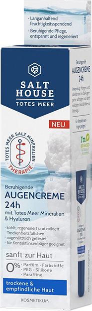 Salthouse Totes Meer Therapie beruhigende Augencreme