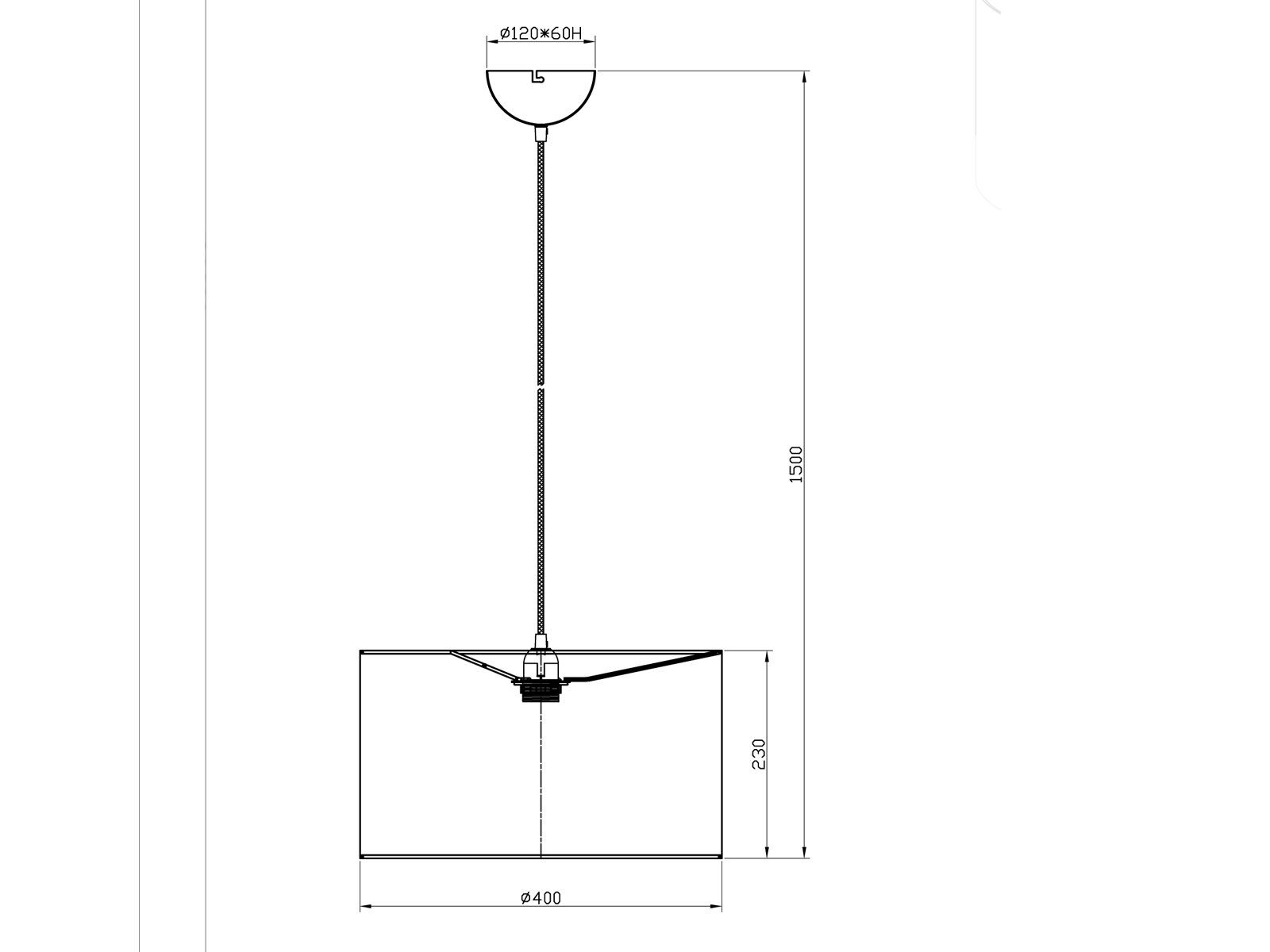 meineWunschleuchte Pendelleuchte, ohne Leuchtmittel, ausgefallene Design-er Lampe-n für über-n Esstisch hängend, Ø 40cm
