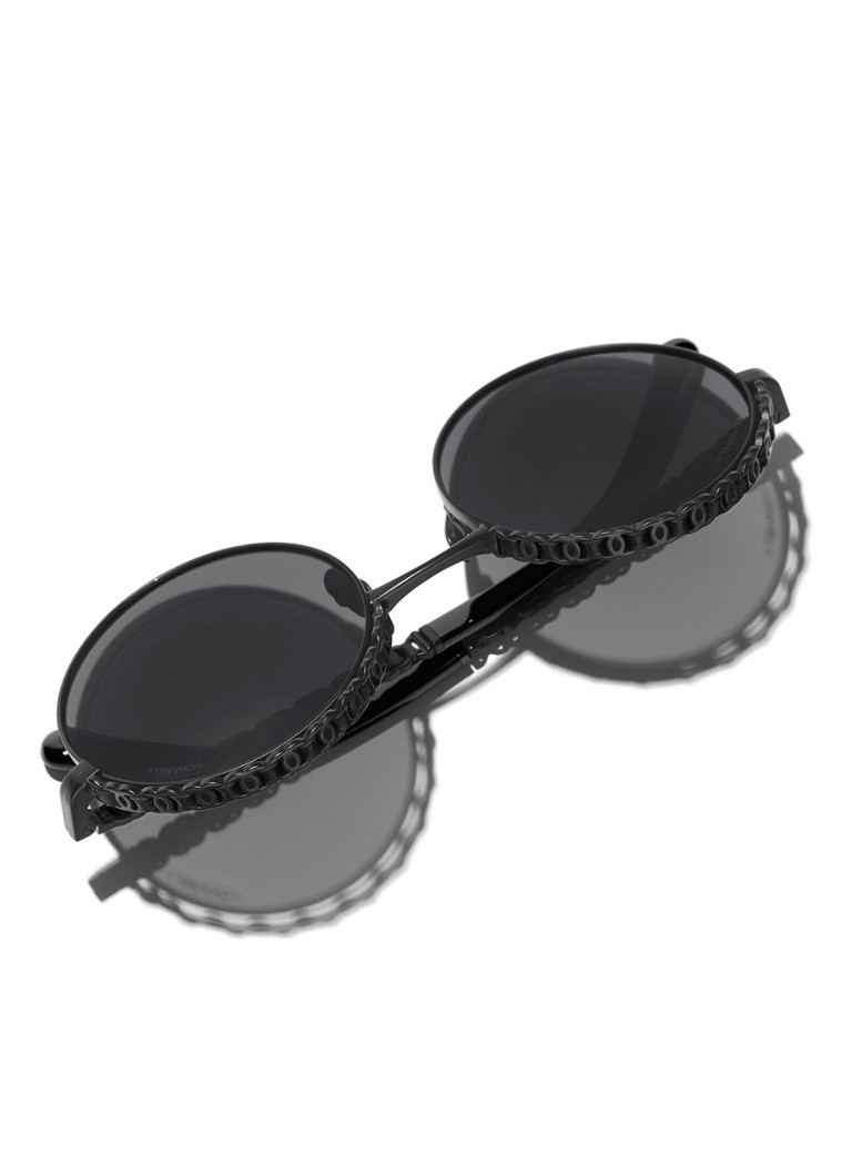 CHANEL ROUND SUNGLASSES