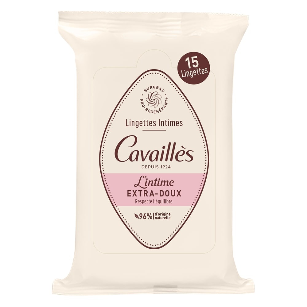 Cavaillès LINGETTES EXTRA-DOUCES Hygiène Intime