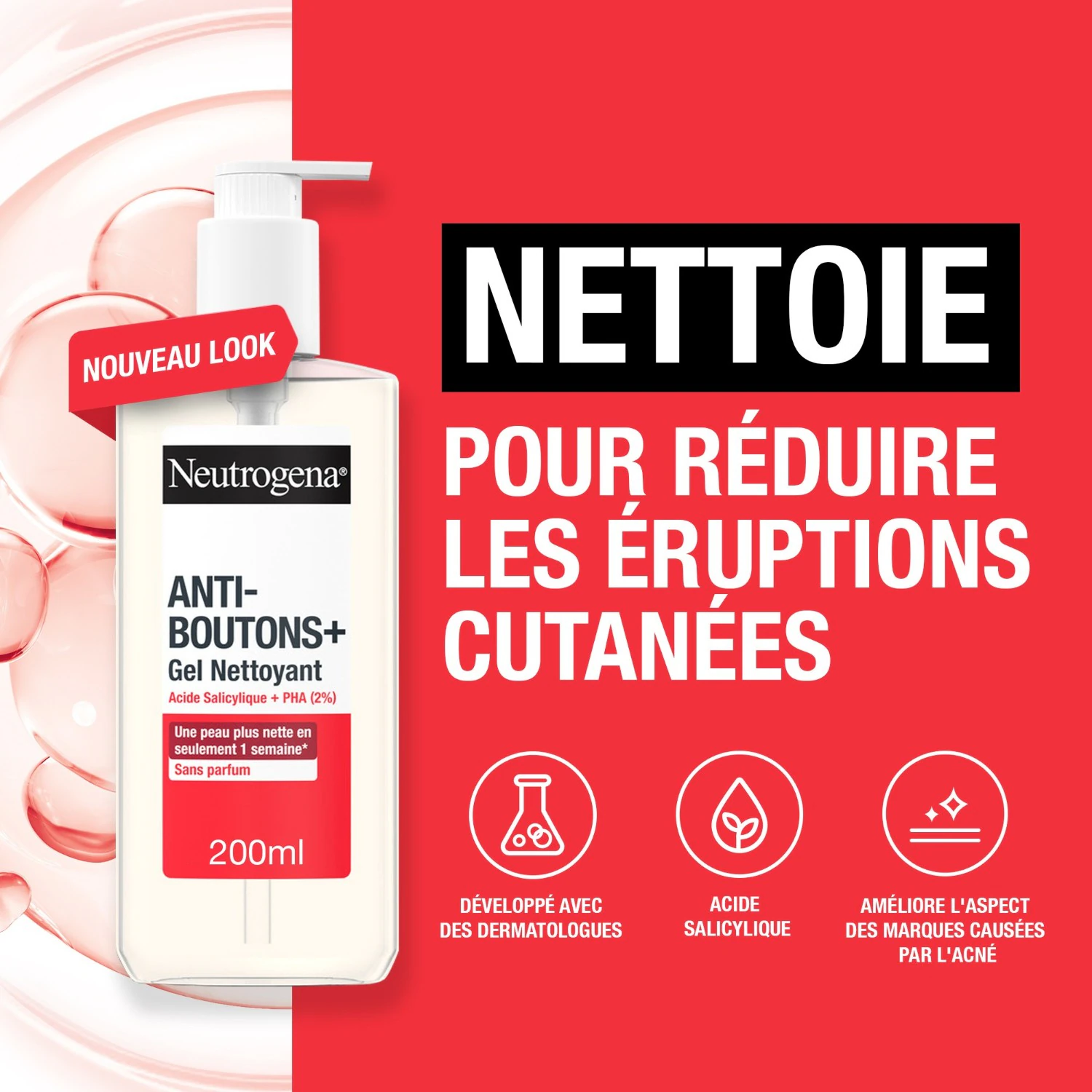 Neutrogena Anti-Blemish + Salicylsyre Rensegel