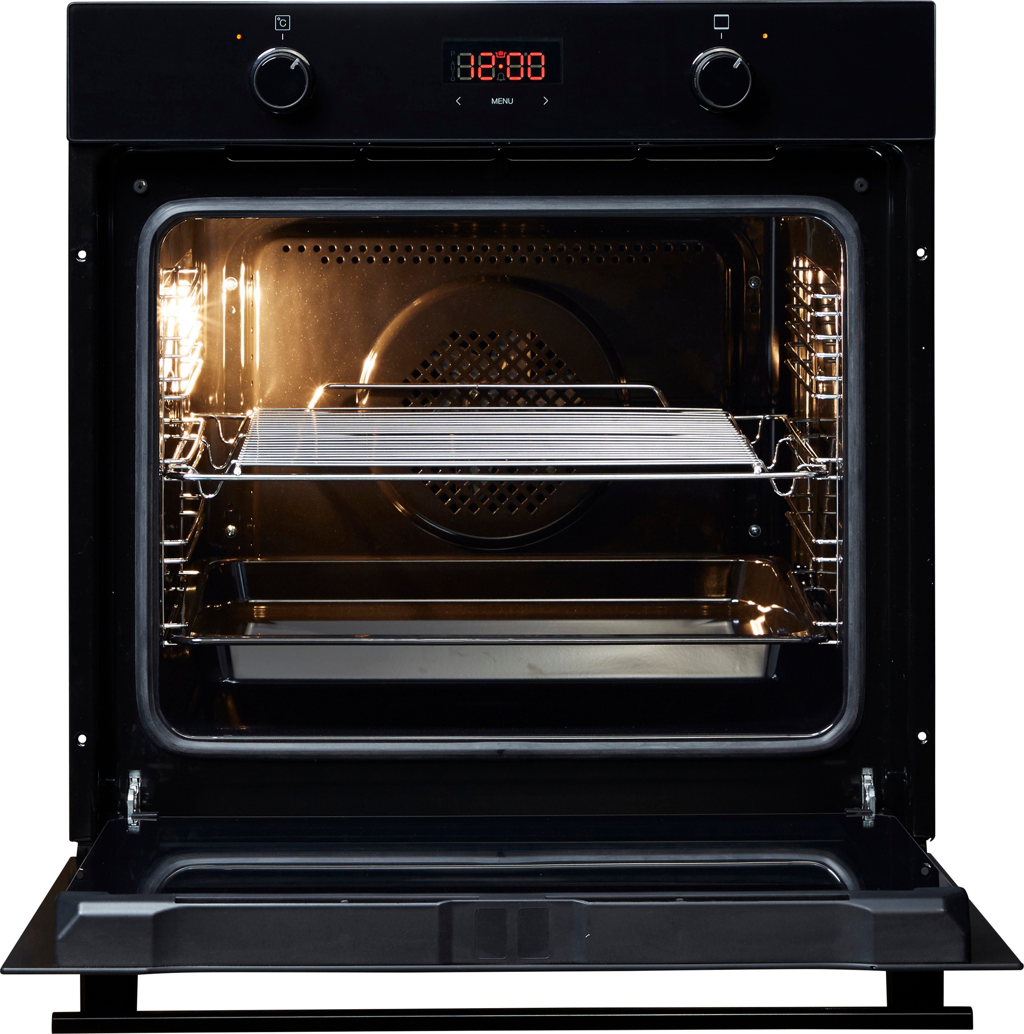 Amica Einbaubackofen EBX 943 600 S, mit Teleskopauszug nachrüstbar, Steam Clean