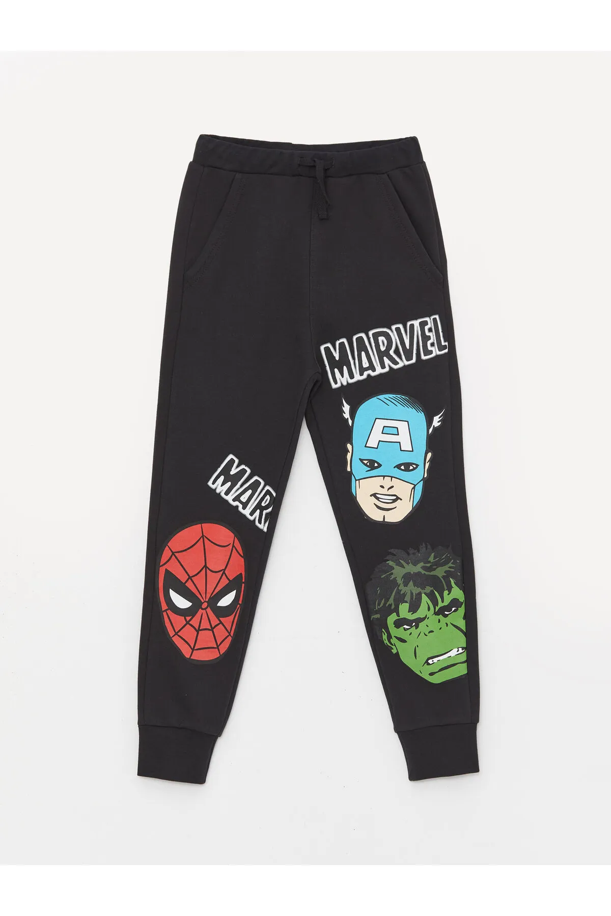 LC Waikiki  Marvel-bedruckte Jogger-Jogginghose für Jungen mit elastischem Bund